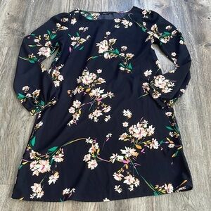 Honey Punch Women’s Long Sleeve Floral Dress, size small